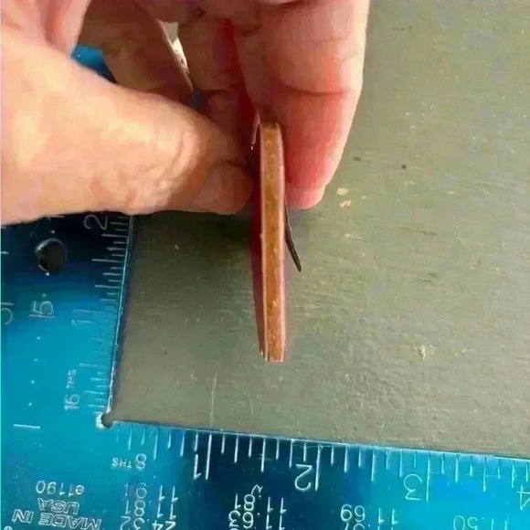 Authentic EUC Hermes charm Leather Silver hardware Red Apple bag charm w/ Box - Picture 6 of 13